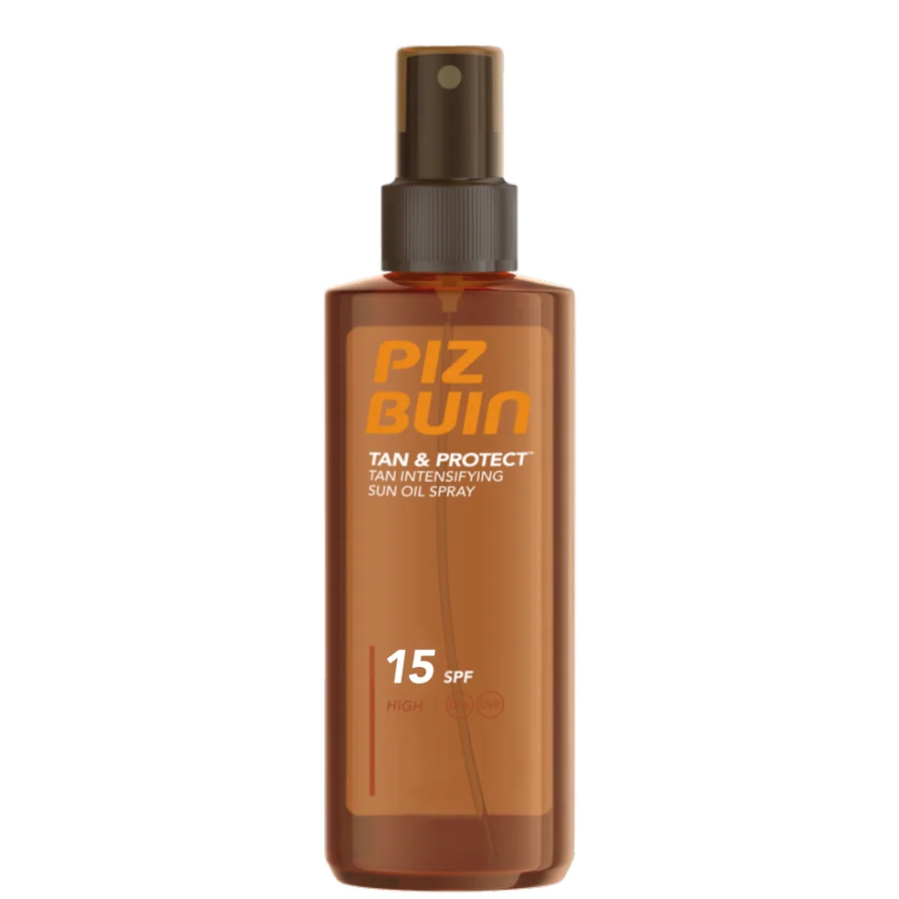 Piz Buin Tan & Protect Tan Intensifying Sun Spray - Medium SPF15 150ml Image 1