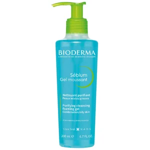 Bioderma Sébium Purifying Foaming Gel Oily to Blemish-Prone Skin 200ml - Size 200ml