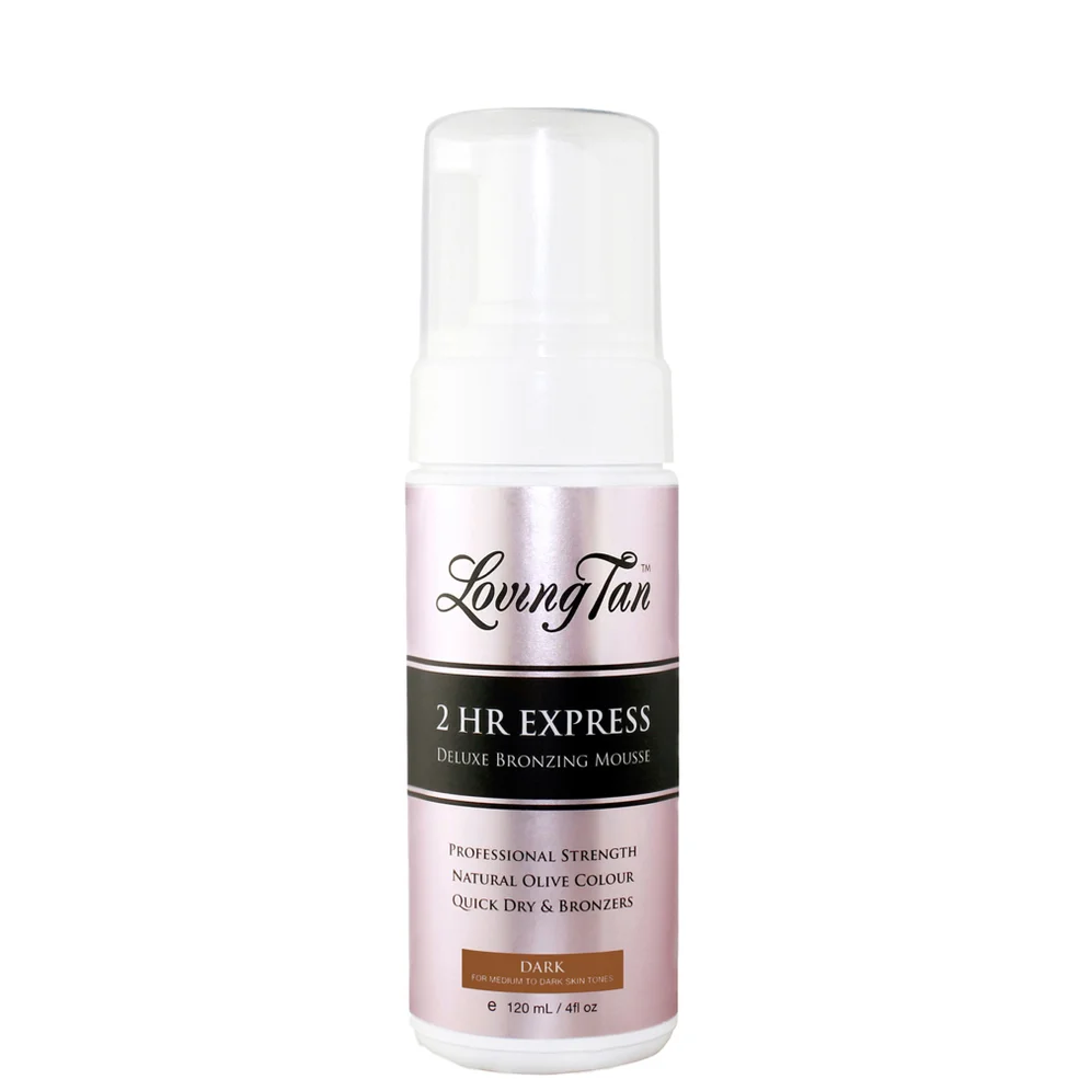 Loving Tan 2 HR Express Mousse 120ml - Dark Image 1