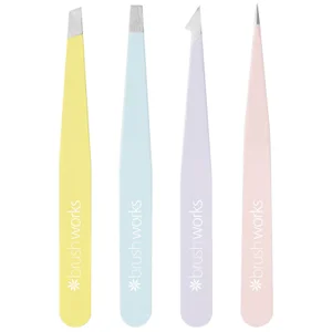 brushworks HD Combination Tweezer Set - Mixed - undefined undefined