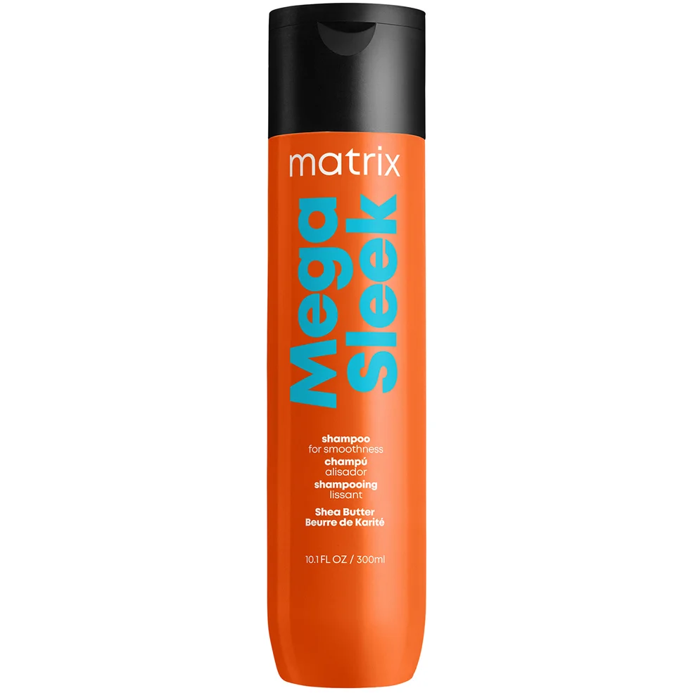 Matrix Total Results Mega Sleek Shea Butter Smoothing Shampoo for Frizzy Hair 300ml Image 1