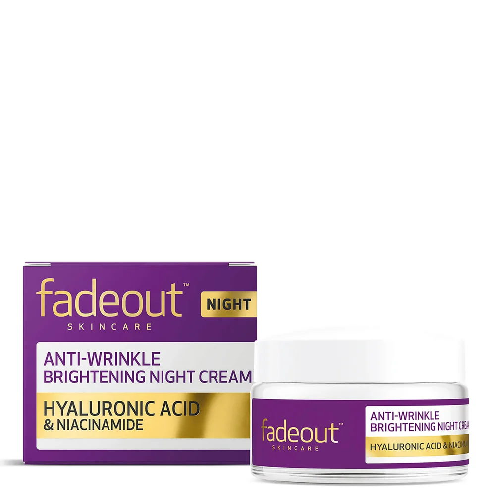 Fade Out Anti-Wrinkle Brightening Night Cream 50ml Image 1