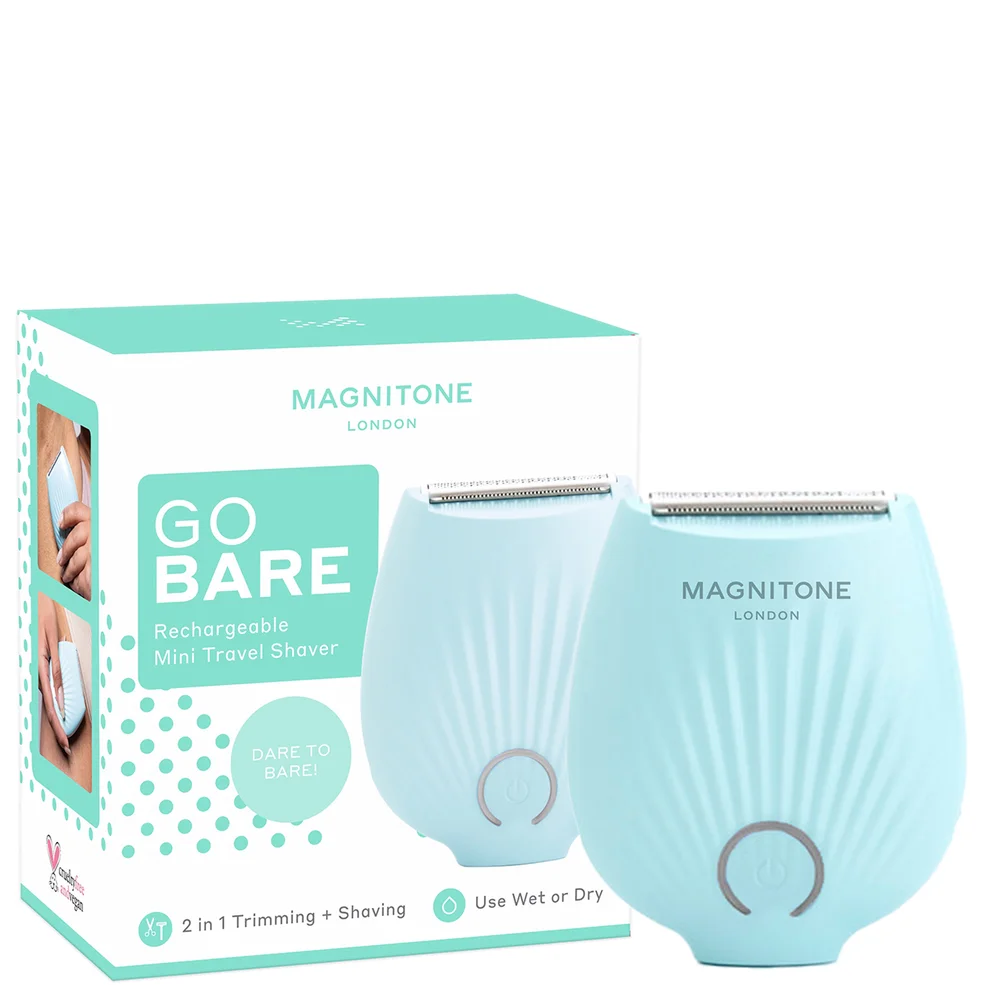MAGNITONE London Go Bare! Rechargeable Mini Lady Shaver - Green Image 1