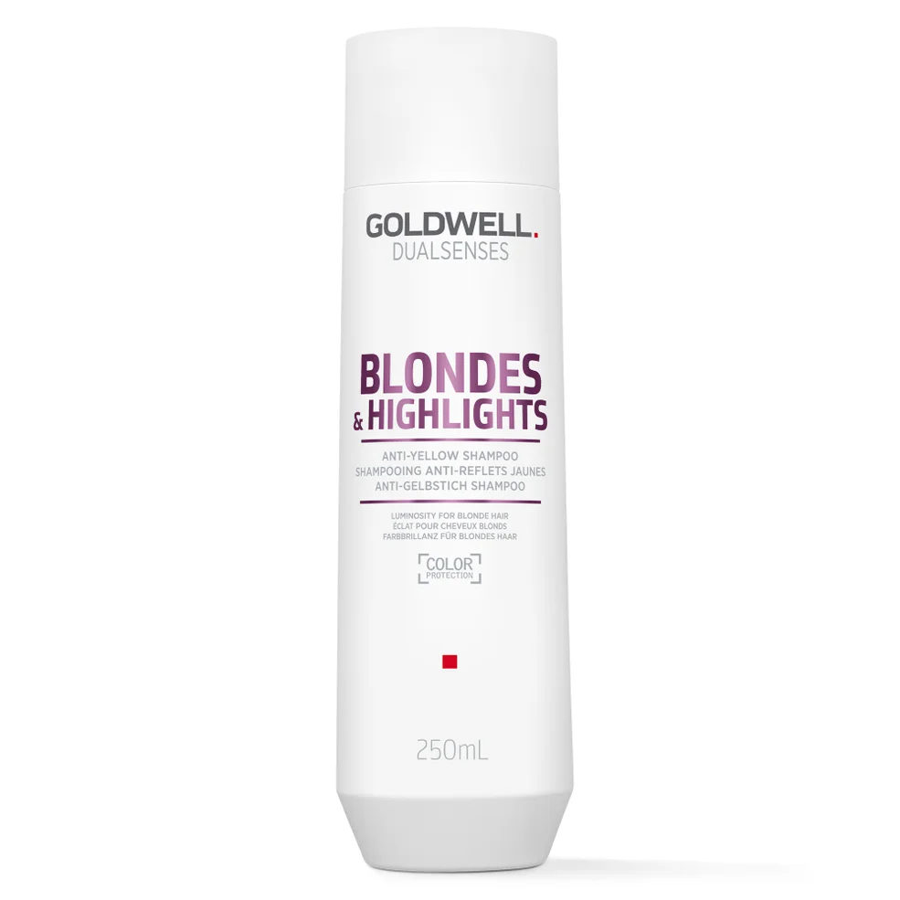 Goldwell Dualsenses Blonde and Highlights Anti-Yellow Shampoo 250ml Image 1