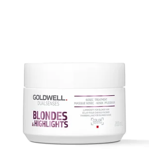 Goldwell Dualsenses Blonde and Highlights Anti-Yellow 60Sec Treatment 200ml - undefined undefined