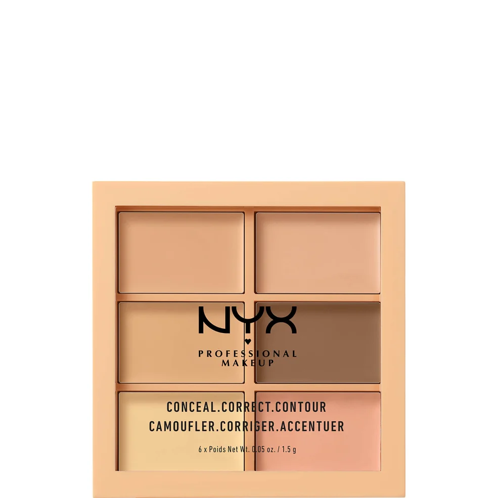 NYX Professional Makeup 3C Palette - Conceal, Correct, Contour - Light Image 1