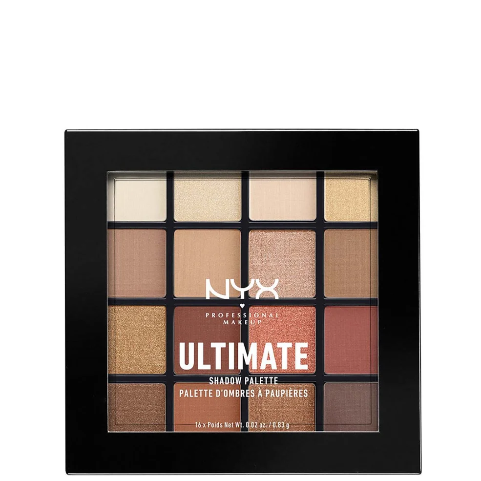 NYX Professional Makeup Ultimate Shadow Palette - Warm Neutrals Image 1