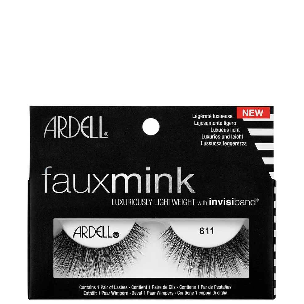 Ardell Faux Mink 811 Lashes - Black Image 1
