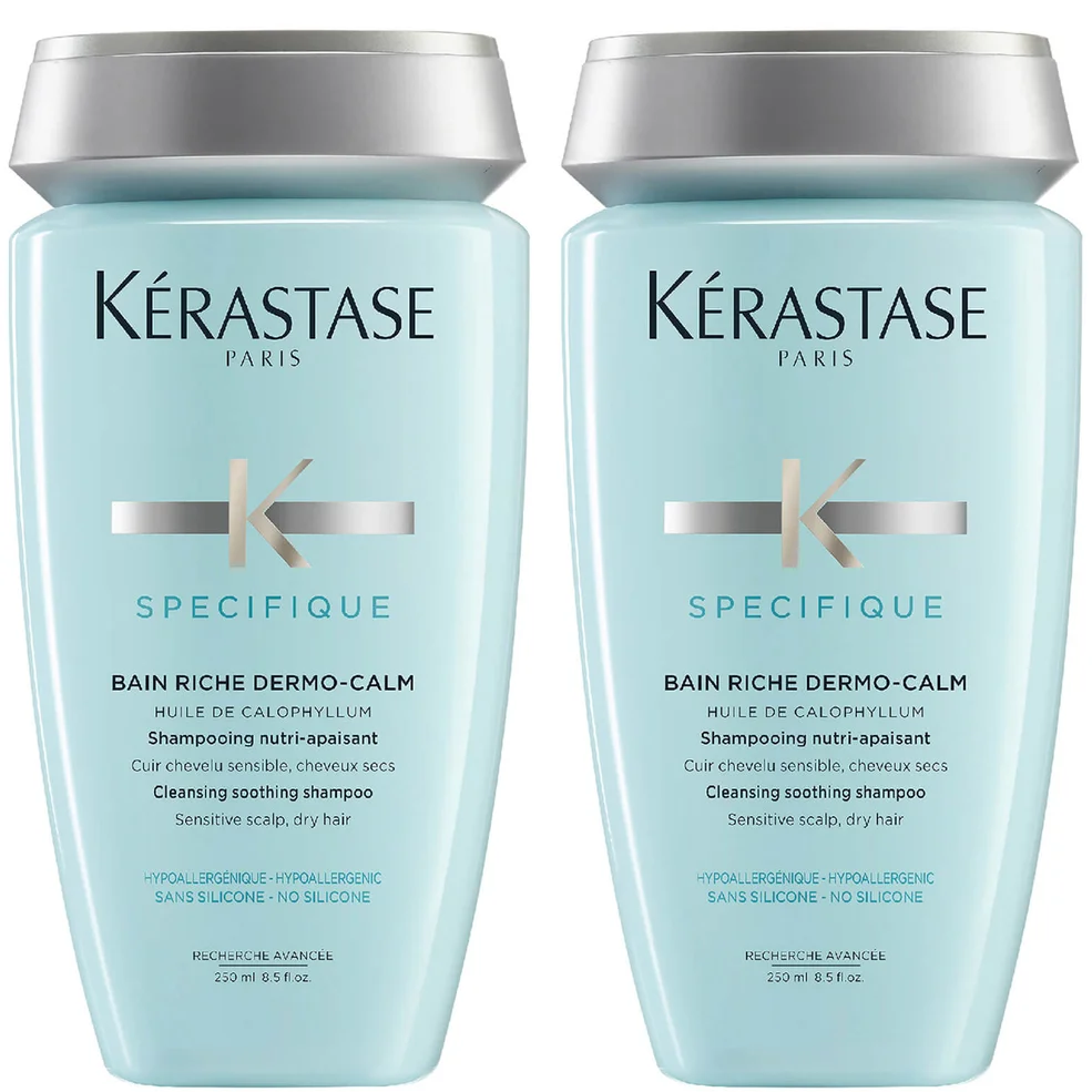 Kérastase Specifique Dermo-Calm Bain Riche Shampoo 250ml Duo Image 1
