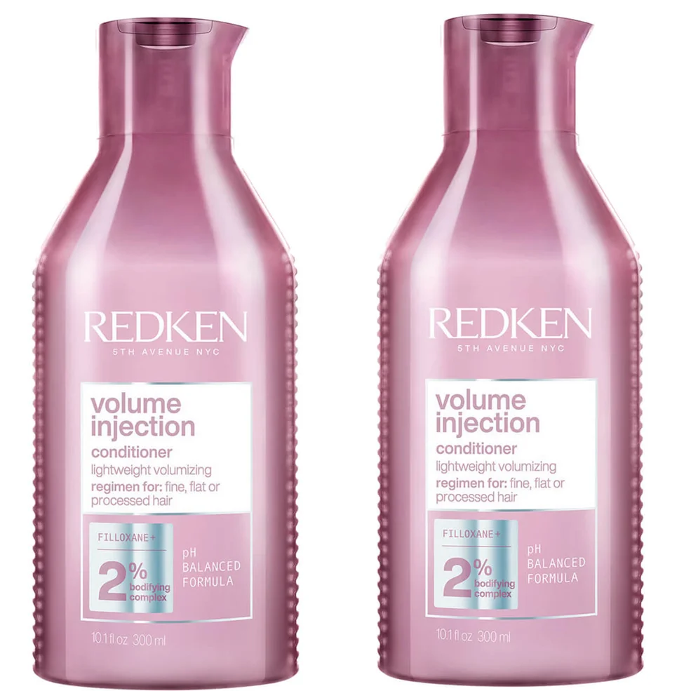 Redken Volume Injection Conditioner Duo (2 x 300ml) Image 1