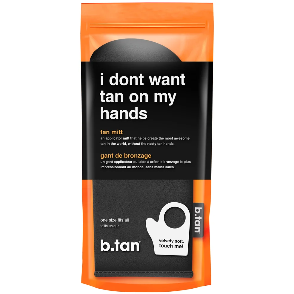B.Tan I Don't Want Tan on My Hands Tanning Mitt Image 1