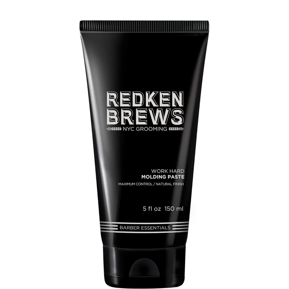 Redken Brews Men's Work Hard Molding Paste 150ml Image 1