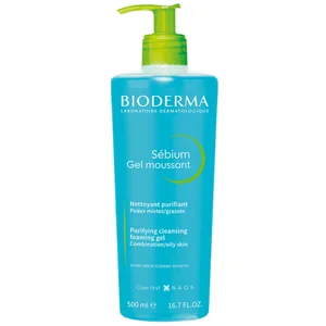 Bioderma Sébium Purifying Foaming Gel Oily to Blemish-Prone Skin 500ml - Size 500ml