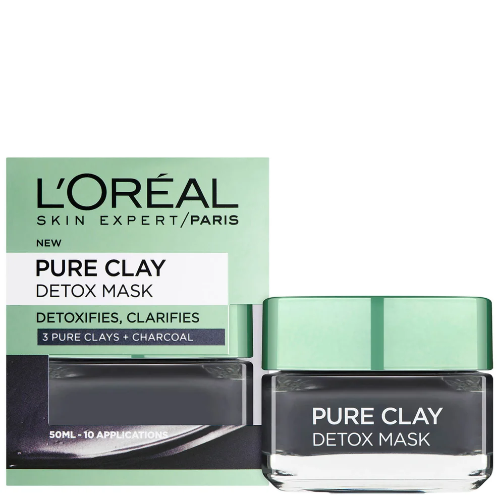 L'Oréal Paris Pure Clay Detox Face Mask 50ml Image 1