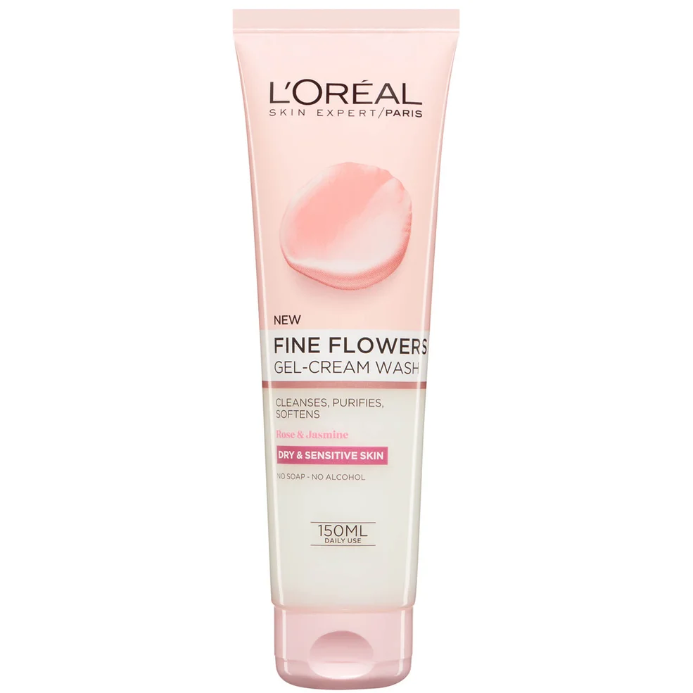 L'Oréal Paris Fine Flowers Cleansing Wash 150ml Image 1