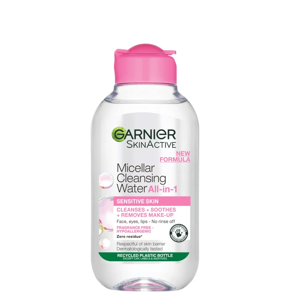 Garnier Micellar Water Facial Cleanser For Sensitive Skin 100ml Image 1
