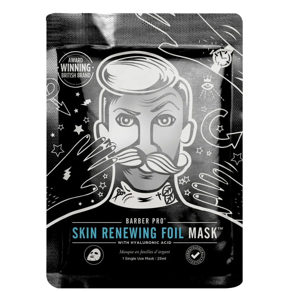 BARBER PRO Skin Renewing Foil Mask 30g Image 1