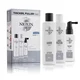 NIOXIN 3-Part System 1 Trial Kit for Natural Hair with Light Thinning