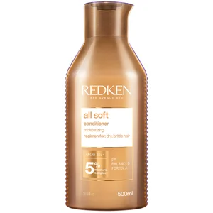 Redken All Soft Conditioner For Dry, Brittle Hair 500ml - Size 500ml