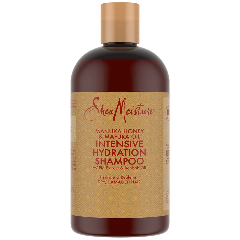 Shea Moisture Manuka Honey & Mafura Oil Intensive Hydration Shampoo 384ml Image 1