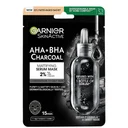 Garnier Charcoal and Algae Purifying and Hydrating Face Sheet Mask for Enlarged Pores 28g