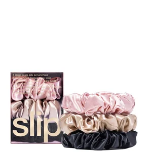 Slip Silk Large Scrunchies (Various Colours) - Shade Multi