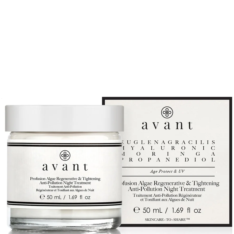 Avant Skincare Profusion Algae Regenerative and Tightening Anti-Pollution Night Treatment 50ml Image 1