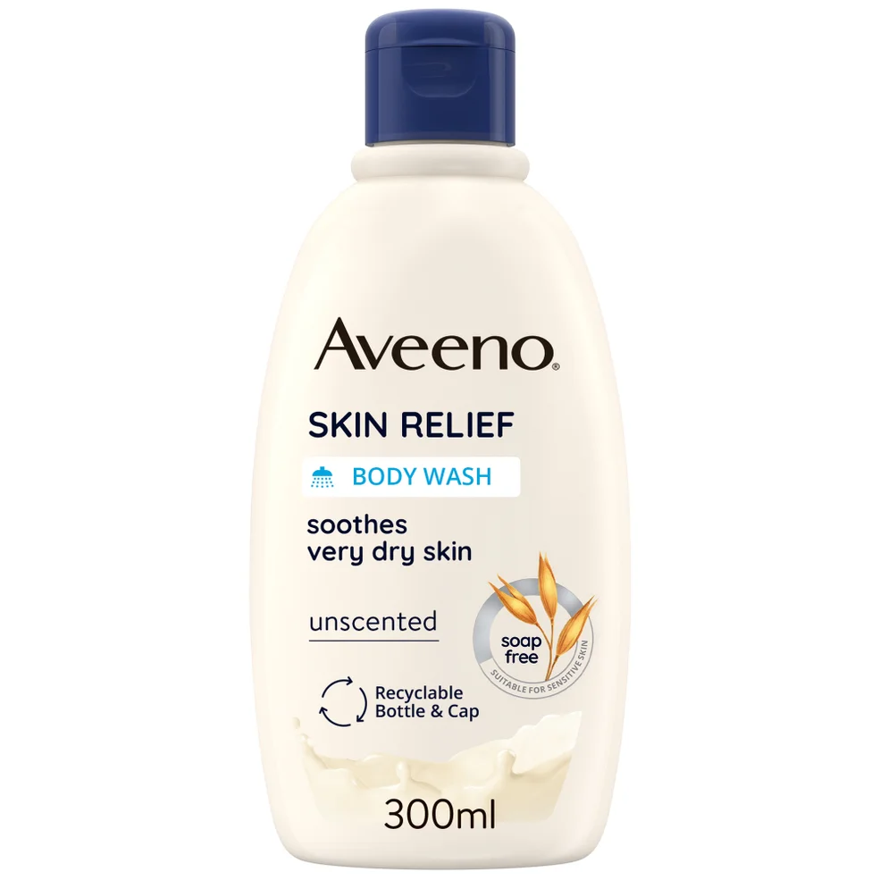 Aveeno Skin Relief Moisturising Body Wash 300ml Image 1