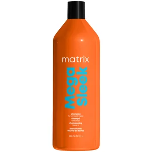 Matrix Total Results Mega Sleek Shea Butter Smoothing Shampoo for Frizzy Hair 1000ml - Size 1000ml