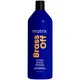 Matrix Total Results Brass Off Brunette Blue Shampoo for Lightened Brunette Hair 1L