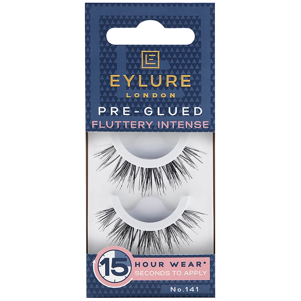 Eylure Pre-Glued False Lashes - Fluttery Intense No. 141 Image 1