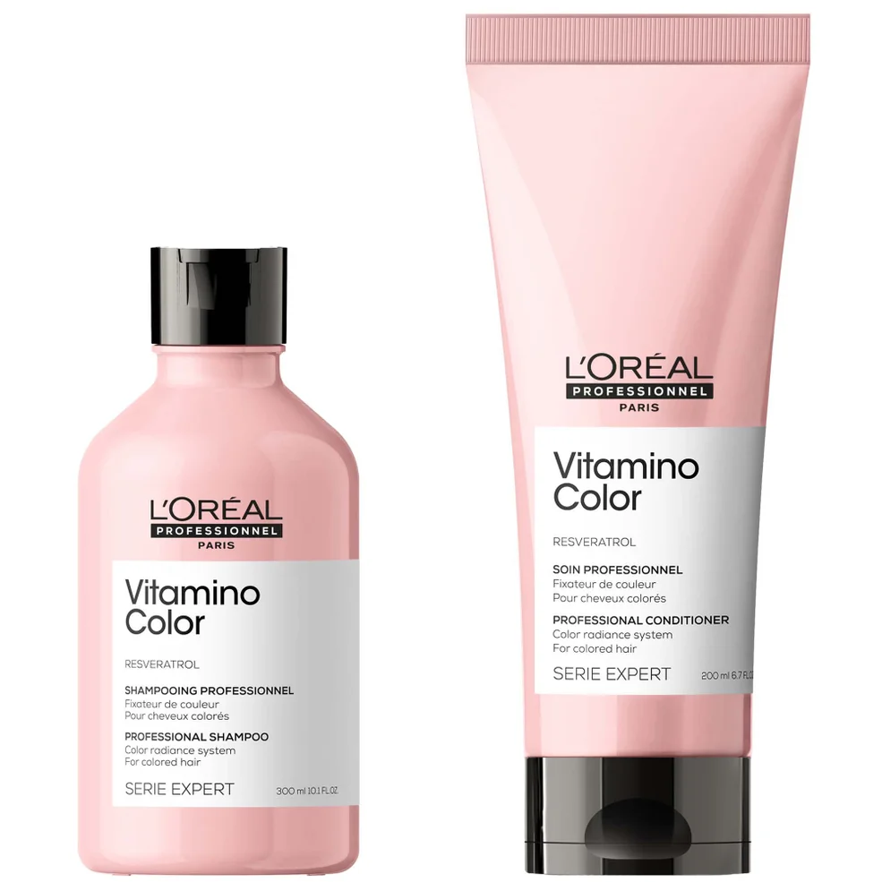 L'Oréal Professionnel Serie Expert Vitamino Color Shampoo and Conditioner Duo Image 1