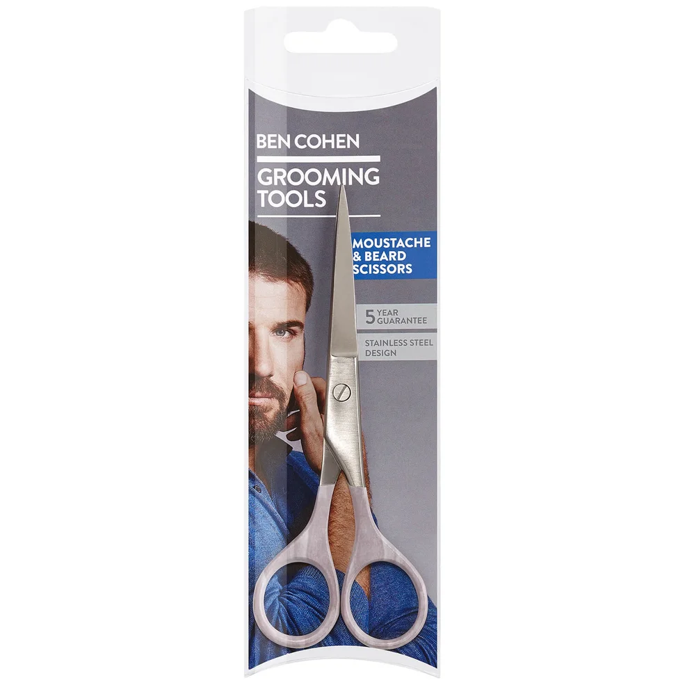 Elegant Touch Ben Cohen Grooming Tools - Moustache & Beard Scissors Image 1