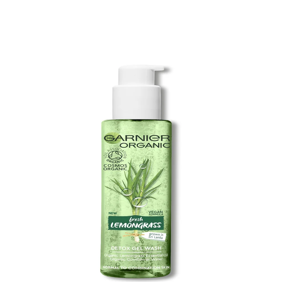 Garnier Organic Lemongrass Gel Wash 150ml Image 1