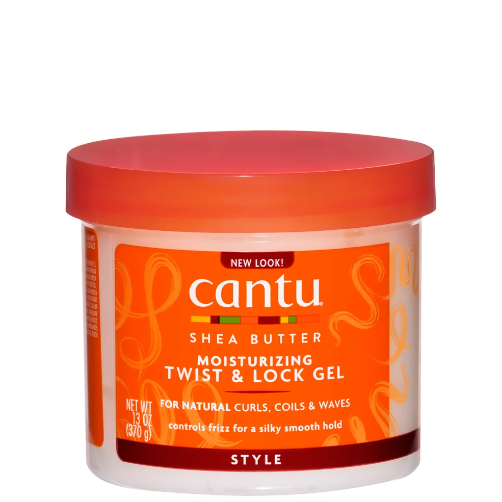 Cantu Shea Butter for Natural Hair Moisturizing Twist & Lock Gel 370g Image 1