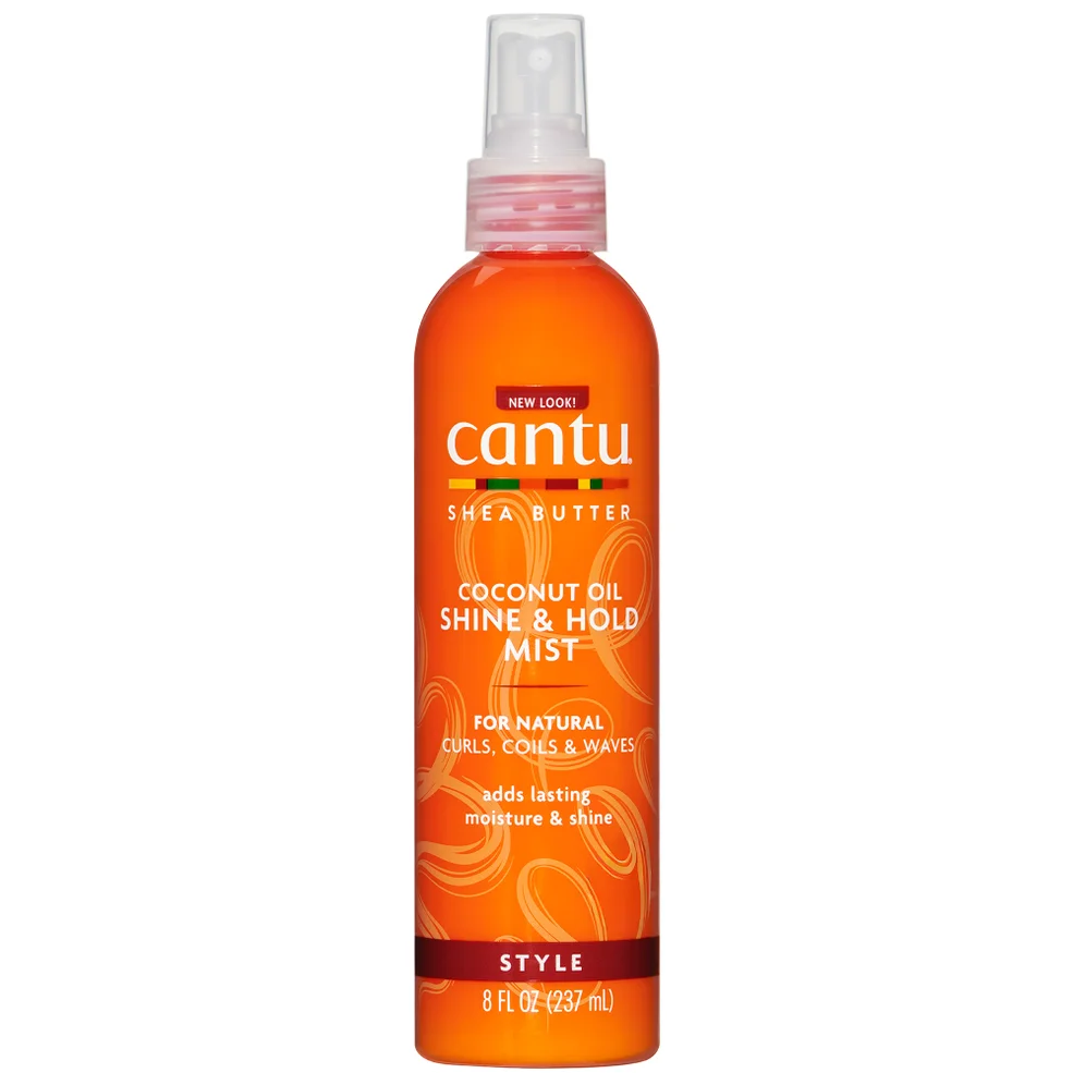 Cantu Shea Butter for Natural Hair Coconut Oil Shine & Hold Mist 237ml Image 1