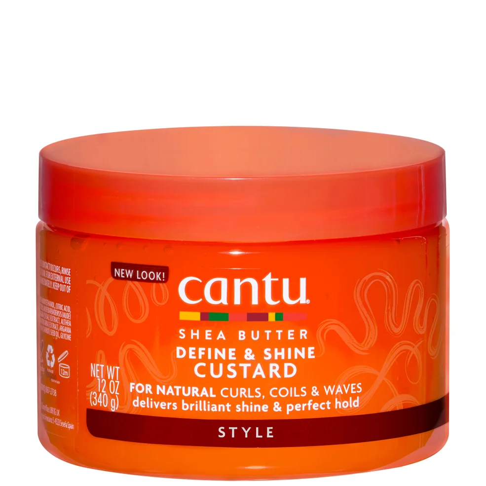 Cantu Shea Butter for Natural Hair Define & Shine Custard 340g Image 1
