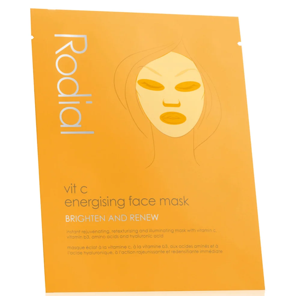 Rodial Vitamin C Cellulose Sheet Mask (Single Pack) Image 1