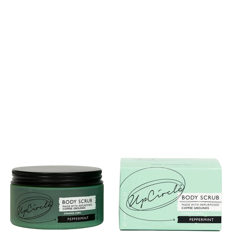 UpCircle Peppermint Body Scrub with Coffee 200ml Image 1