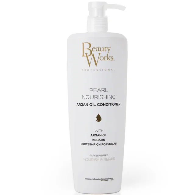 Beauty Works Pearl Nourishing Argan Oil Conditioner 1 Litre