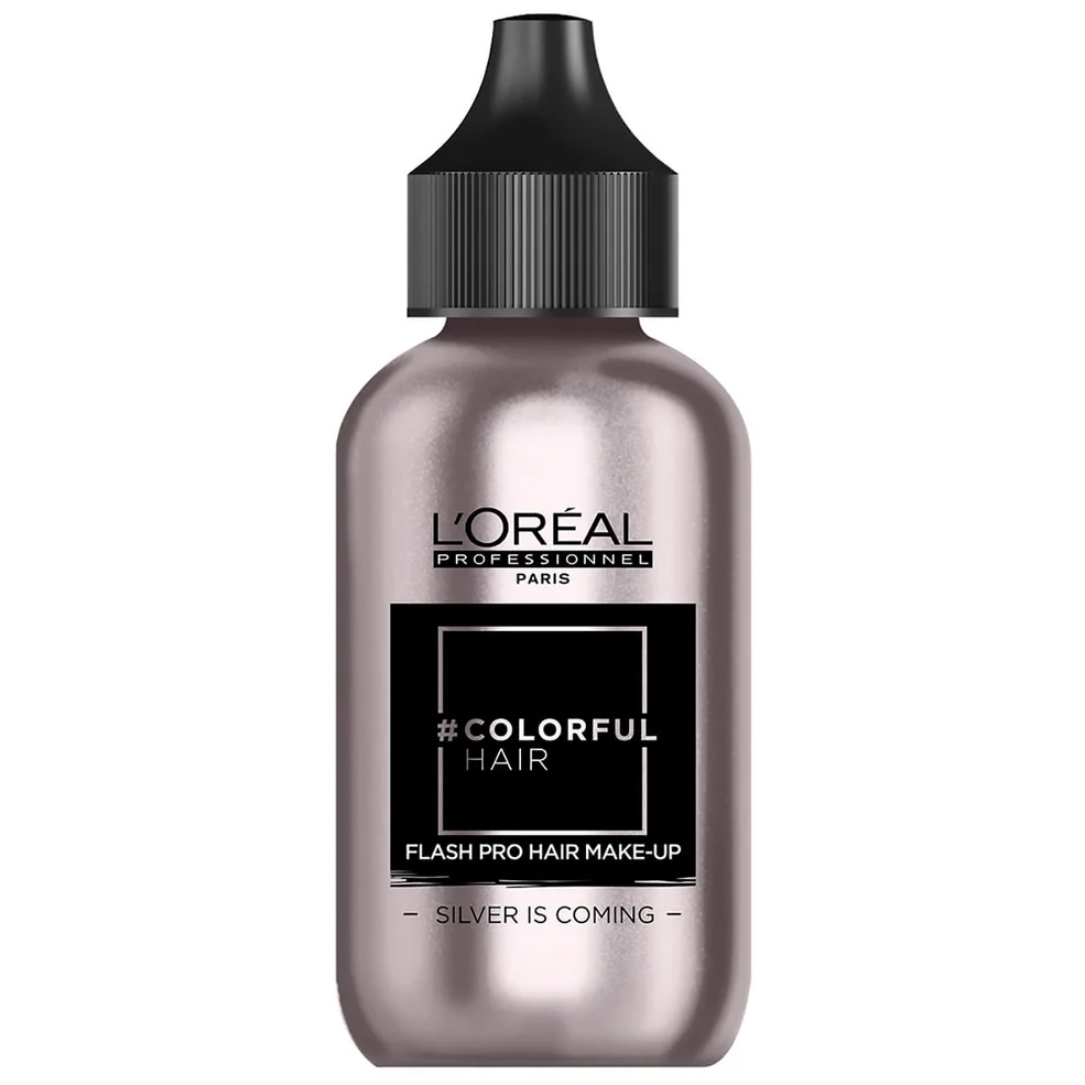 L'Oréal Professionnel Flash Pro Hair Make-Up - Silver is Coming 60ml Image 1