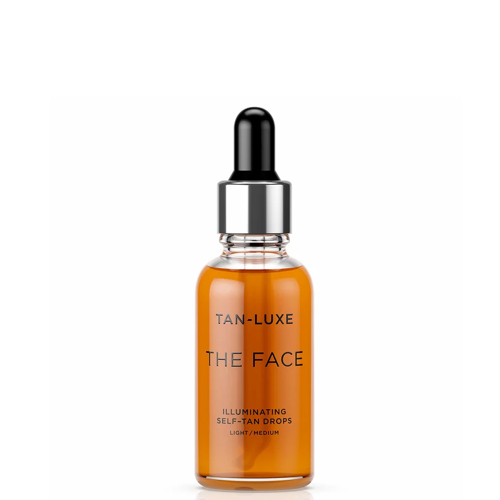 Tan-Luxe The Face Illuminating Self-Tan Drops 30ml - Light/Medium Image 1