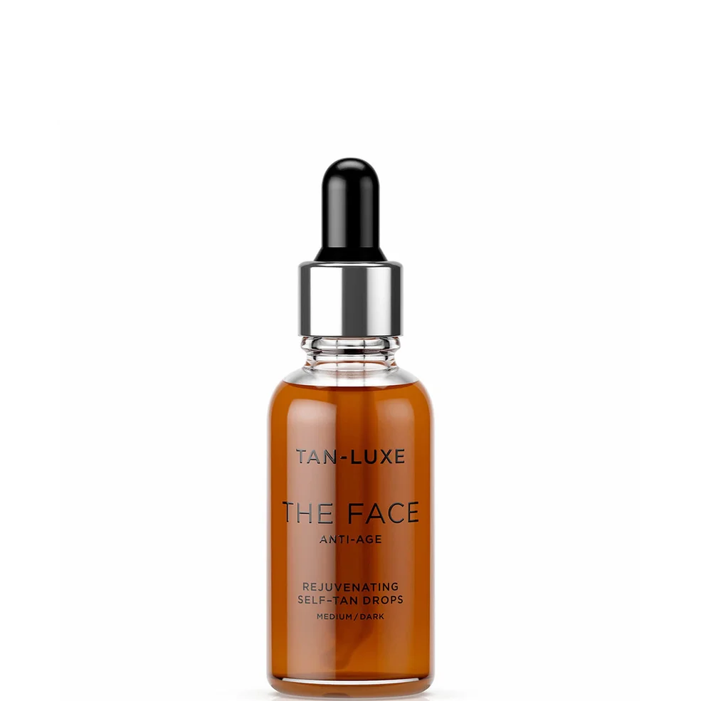 Tan-Luxe The Face Anti-Age Rejuvenating Self-Tan Drops 30ml - Medium/Dark Image 1