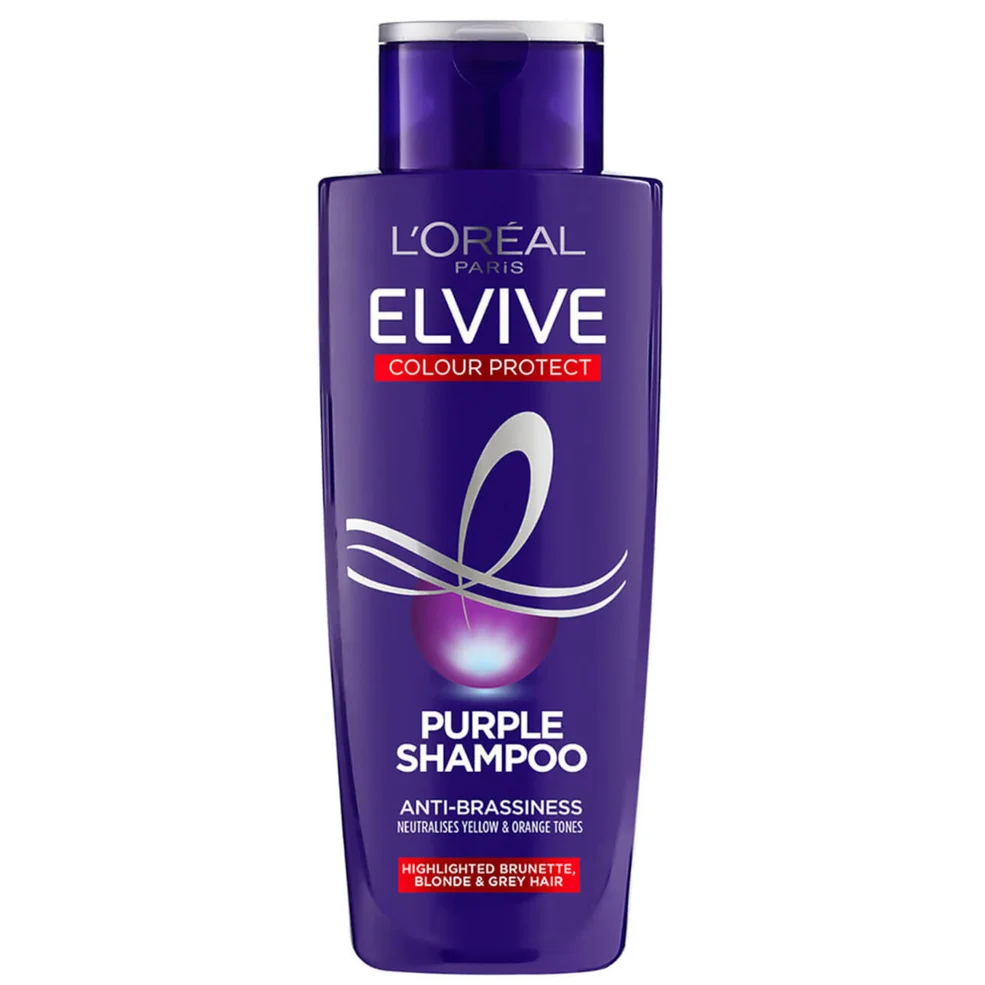 L'Oréal Paris Elvive Colour Protect Anti-Brassiness Purple Shampoo 200ml Image 1