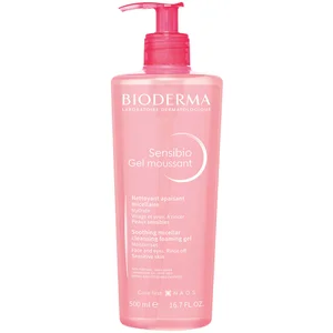 Bioderma Sensibio Gel Moussant Cleansing Foaming Gel 500ml - Size 500ml/16.7.fl.oz.