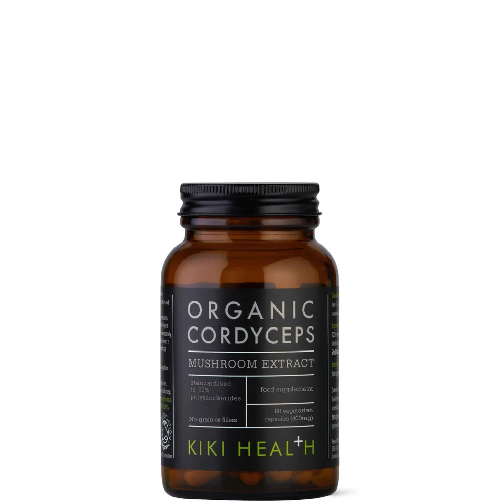 KIKI Health Organic Cordyceps Extract Mushroom (60 Vegicaps) Image 1