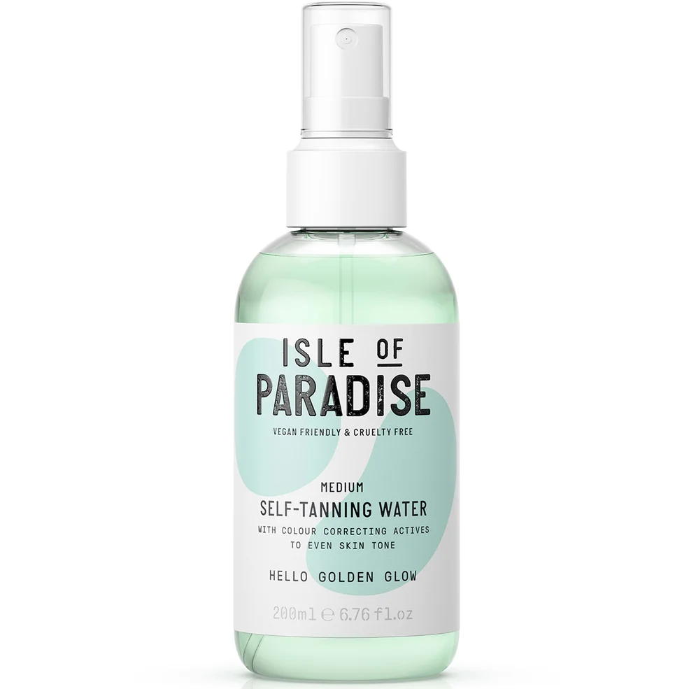 Isle of Paradise Self-Tanning Water - Medium 200ml Image 1