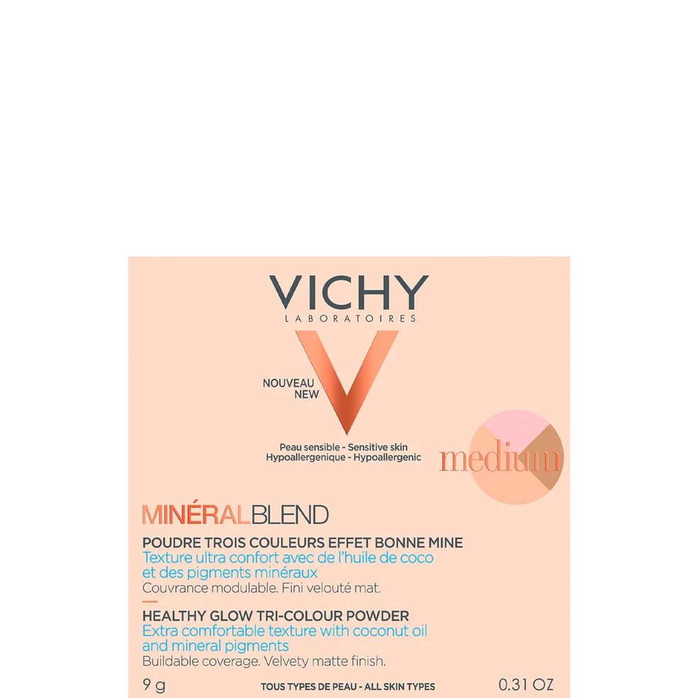 VICHY Mineralblend Tri-Colour Medium Powder 9g Image 1