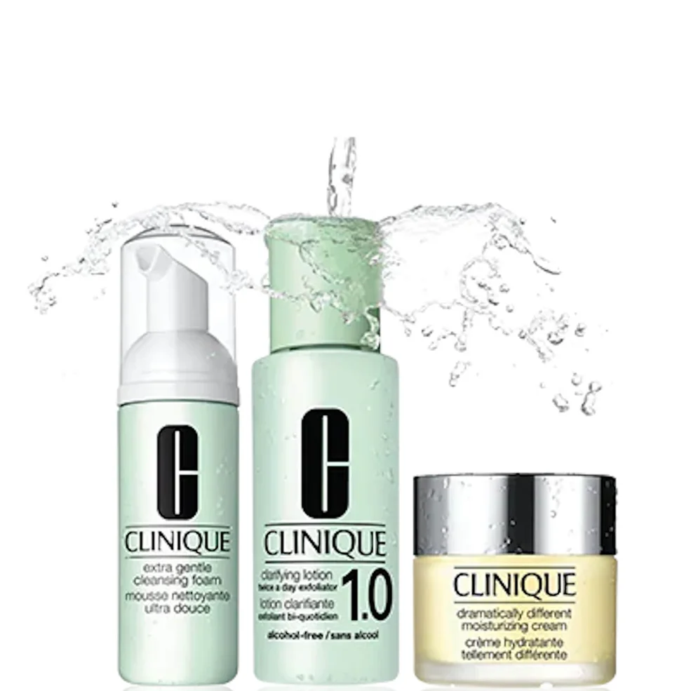 Clinique 3-Step Introduction Kit Extra Gentle Image 1