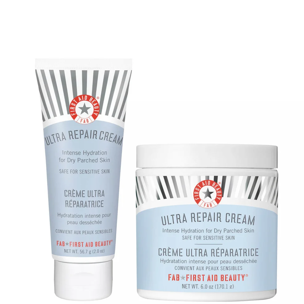 First Aid Beauty Ultra Repair Honeysuckle Home and Away Cream Duo Image 1